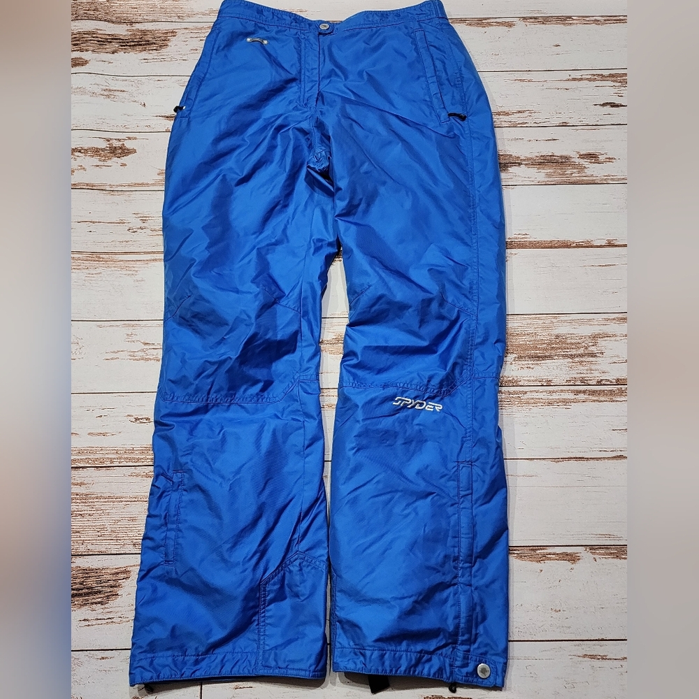 Spyder Ski Pants Insulated Blue Womens 12